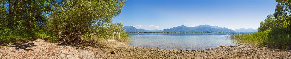 Panorama Foto Chiemsee groß hochaufgelöst