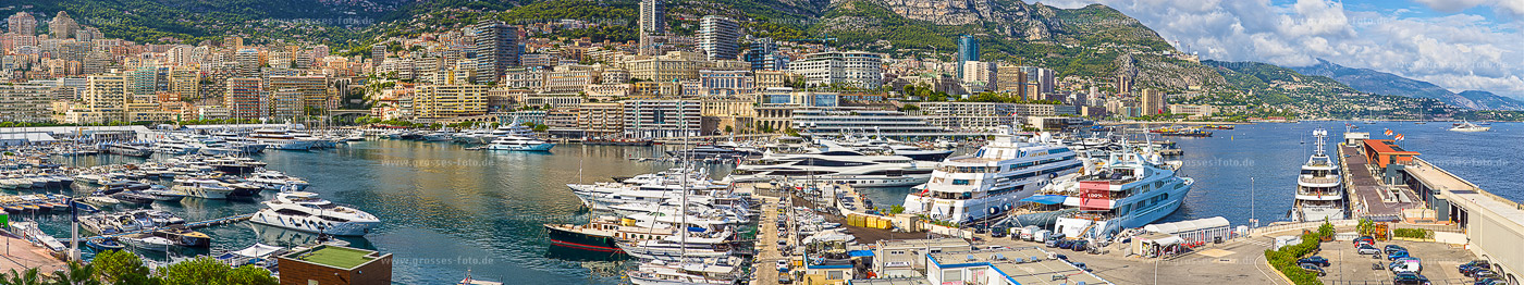 Panorama Monte Carlo Monaco hochaufgelöst